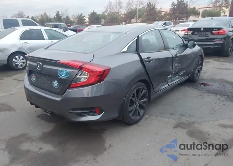 2020 Honda Civic Sport from USA, damaged, VIN 19XFC2F87LE201156
